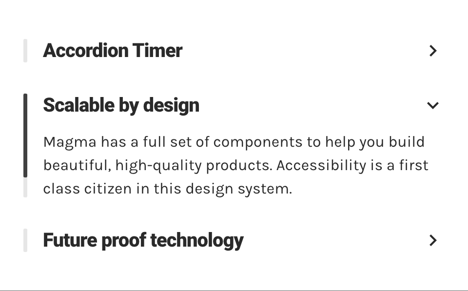 accordion timer